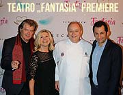 Schuhbecks Teatro 2017/ 2018: Starkoch Alfons Schuhbeck präsentiert die neue Show „Fantasia“ - seit Okt. 2017 im Spiegelzelt. VIP Gala Premiere am 02.11.2017 (gFoto: Martin Schmitz)